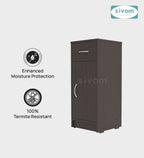 Sivom SIVOM Nest Multipurpose Storage Unit/ Engineered Wood Free Standing Cabinet for Modern Homes | Elegant Design & Premium Finish