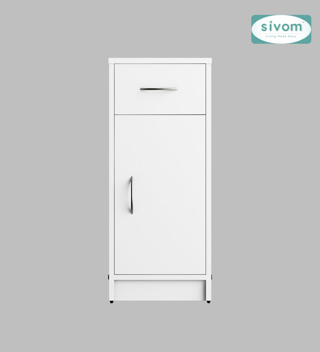 Sivom SIVOM Nest Multipurpose Storage Unit/ Engineered Wood Free Standing Cabinet for Modern Homes | Elegant Design & Premium Finish