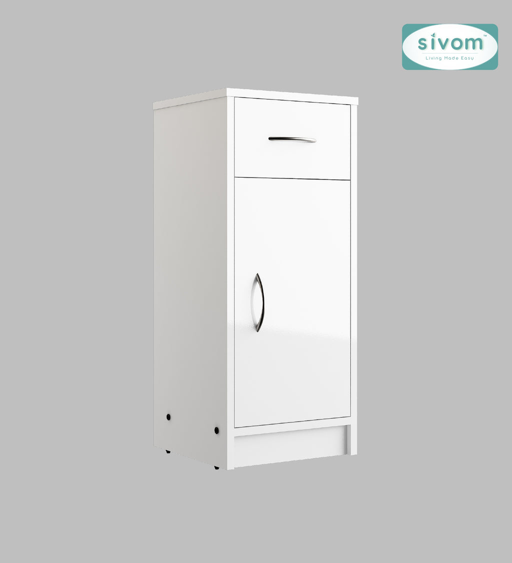 Sivom SIVOM Nest Multipurpose Storage Unit/ Engineered Wood Free Standing Cabinet for Modern Homes | Elegant Design & Premium Finish