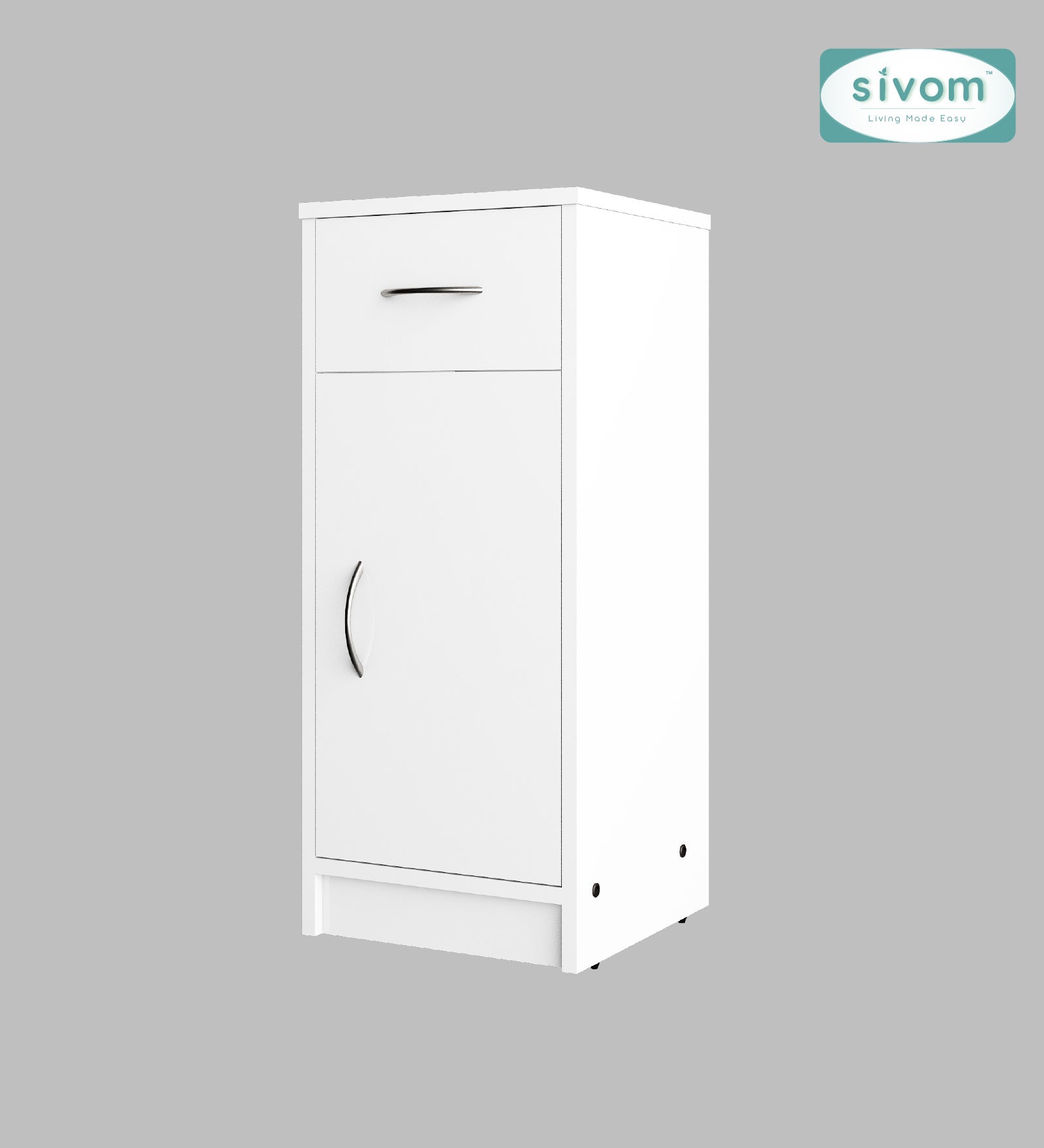 Sivom SIVOM Nest Multipurpose Storage Unit/ Engineered Wood Free Standing Cabinet for Modern Homes | Elegant Design & Premium Finish