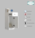 Sivom SIVOM Nest Multipurpose Storage Unit/ Engineered Wood Free Standing Cabinet for Modern Homes | Elegant Design & Premium Finish