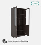 Sivom SIVOM NICKEL Multipurpose Storage Drawer/Study/Home/Office Engineered Wood Close Book Shelf for Modern Homes | Elegant Design & Premium Finish (Copy) (Copy) (Copy) (Copy)