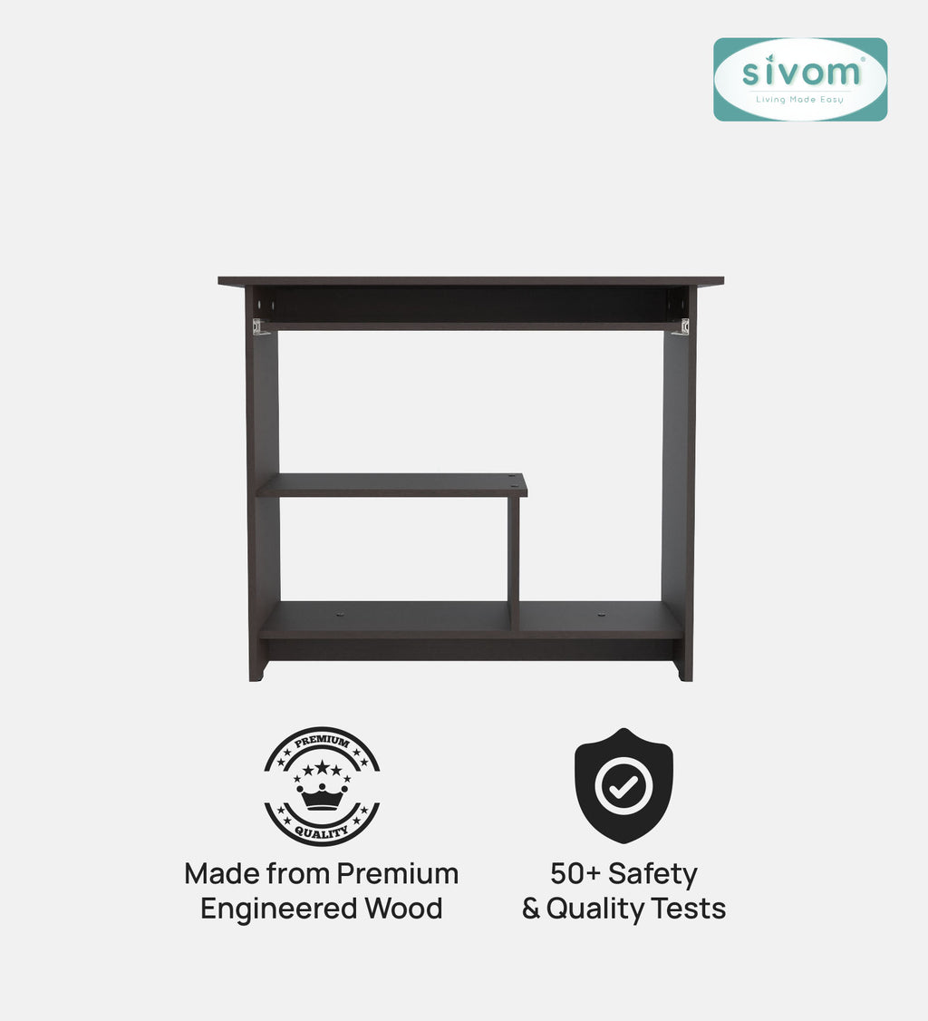 SIVOM Oasis Study/Home Office Engineered Wood Computer Desk for Modern Homes | Elegant Design & Premium Finish