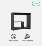 SIVOM Oasis Study/Home Office Engineered Wood Computer Desk for Modern Homes | Elegant Design & Premium Finish