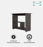 SIVOM Oasis Study/Home Office Engineered Wood Computer Desk for Modern Homes | Elegant Design & Premium Finish