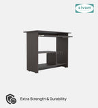 SIVOM Oasis Study/Home Office Engineered Wood Computer Desk for Modern Homes | Elegant Design & Premium Finish