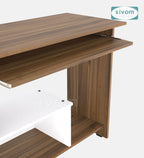 SIVOM Oasis Study/Home Office Engineered Wood Computer Desk for Modern Homes | Elegant Design & Premium Finish