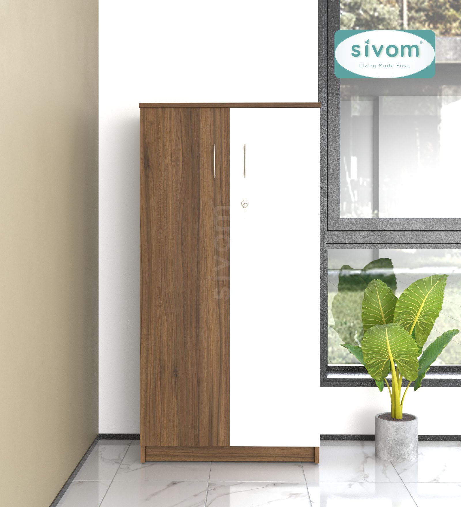 Sivom SIVOM OCTA Multipurpose Storage Drawer/Study/Home/Office Engineered Wood Close Book Shelf for Modern Homes | Elegant Design & Premium Finish (Copy) (Copy) (Copy) (Copy) (Copy)