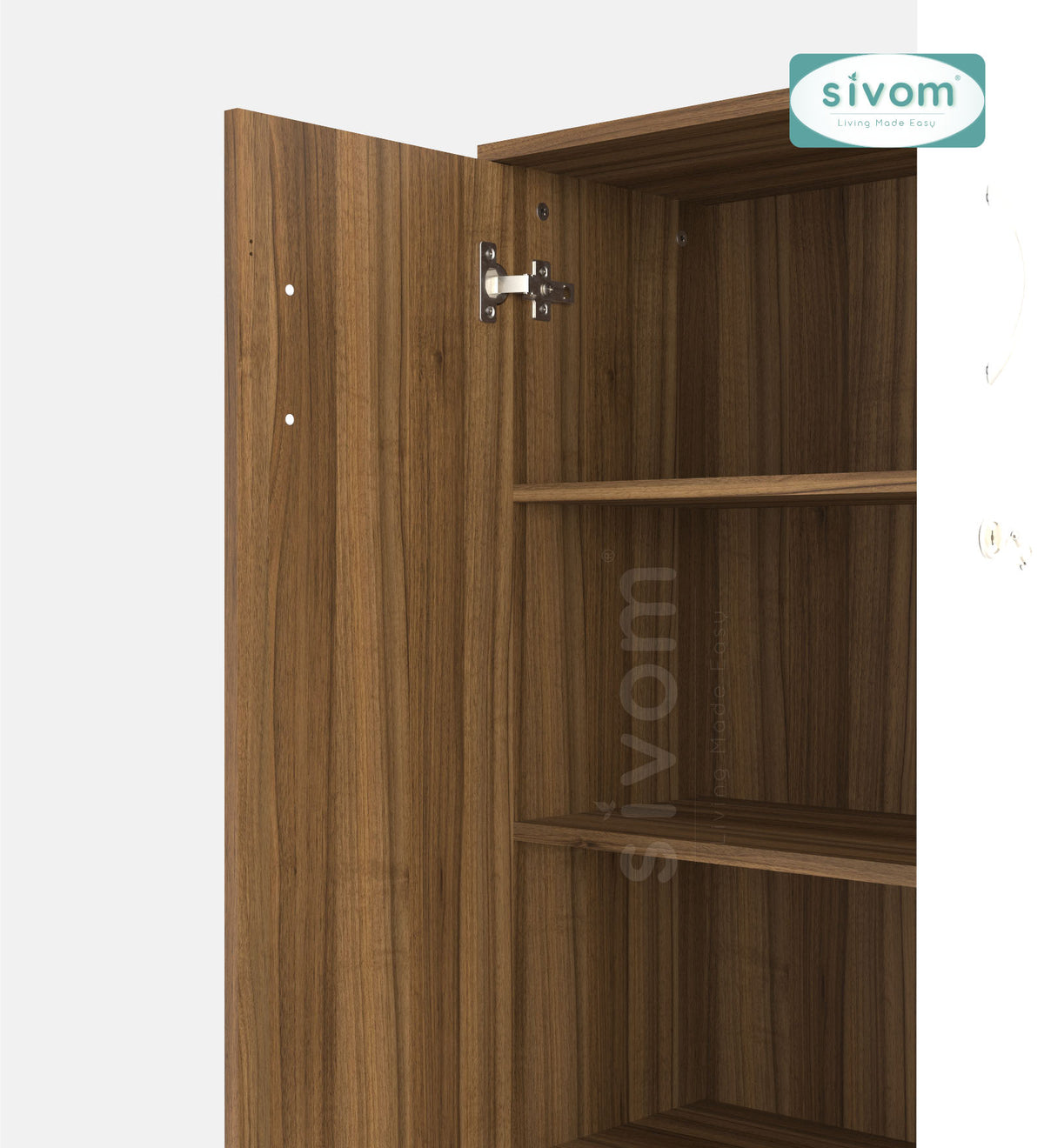 Sivom SIVOM OCTA Multipurpose Storage Drawer/Study/Home/Office Engineered Wood Close Book Shelf for Modern Homes | Elegant Design & Premium Finish (Copy) (Copy) (Copy) (Copy) (Copy)