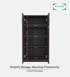 Sivom SIVOM OCTA Multipurpose Storage Drawer/Study/Home/Office Engineered Wood Close Book Shelf for Modern Homes | Elegant Design & Premium Finish (Copy) (Copy) (Copy) (Copy) (Copy)