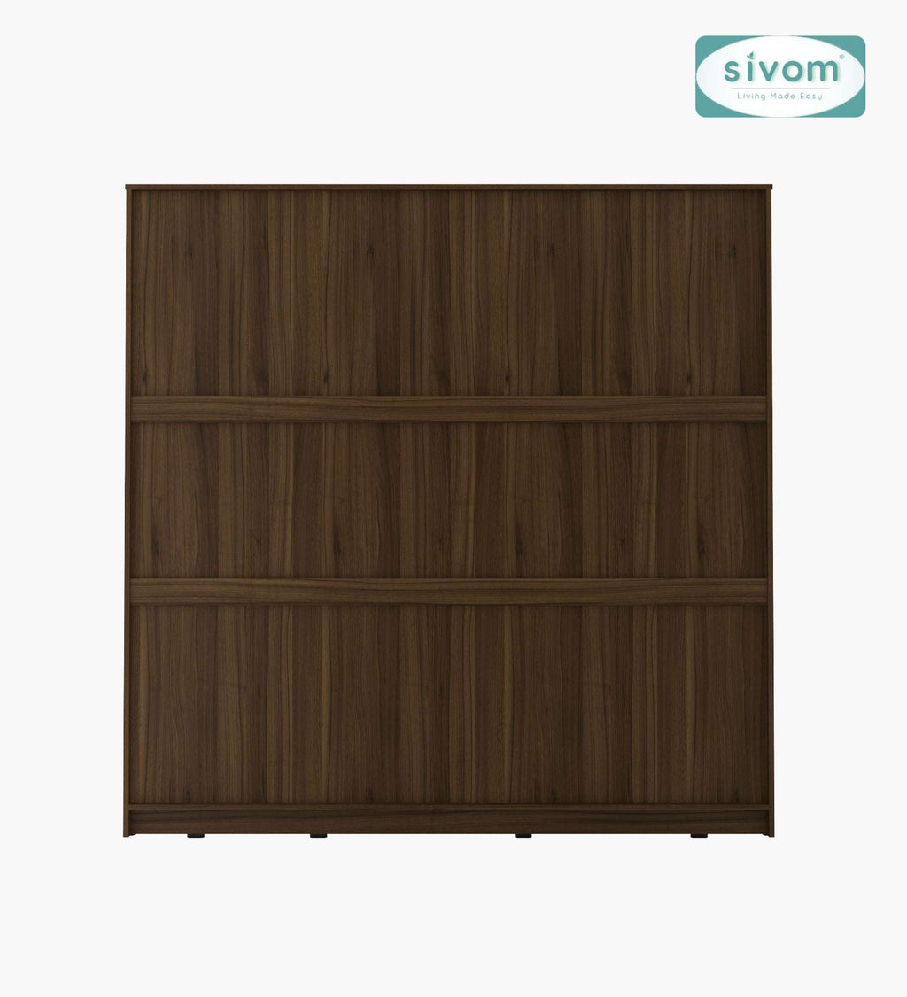 Sivom furniture SIVOM Oliver Multipurpose 4 Door Closet Engineered Wood 4 Door Wardrobe for Modern Homes | Elegant Design & Premium Finish
