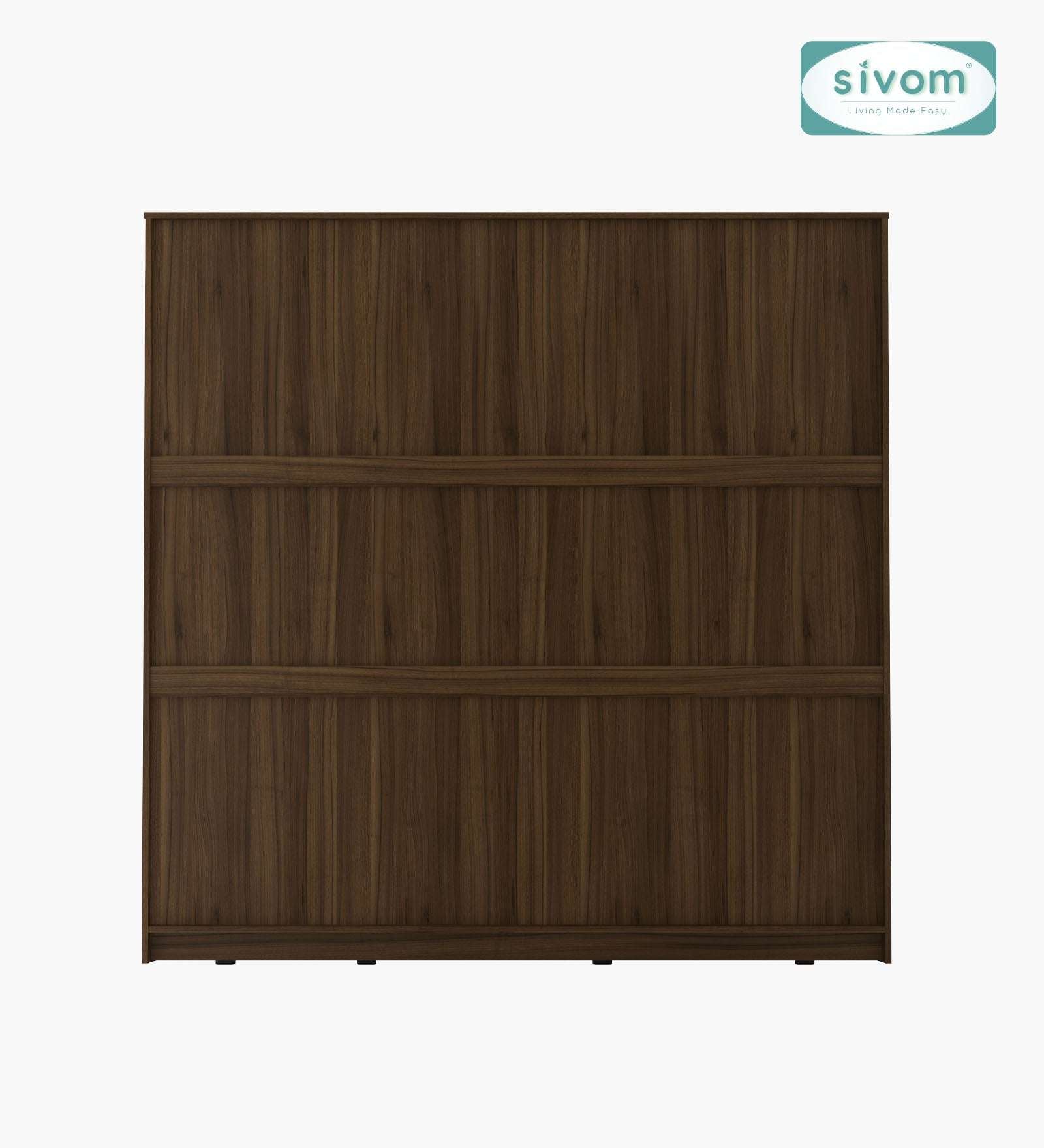 Sivom furniture SIVOM Oliver Multipurpose 4 Door Closet Engineered Wood 4 Door Wardrobe for Modern Homes | Elegant Design & Premium Finish