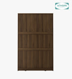 Sivom SIVOM Oliver Multipurpose 3 Door Wardrobe / Spacious Shelves with Hanging Rail Engineered Wood 3 Door Wardrobe for Modern Homes | Elegant Design & Premium Finish