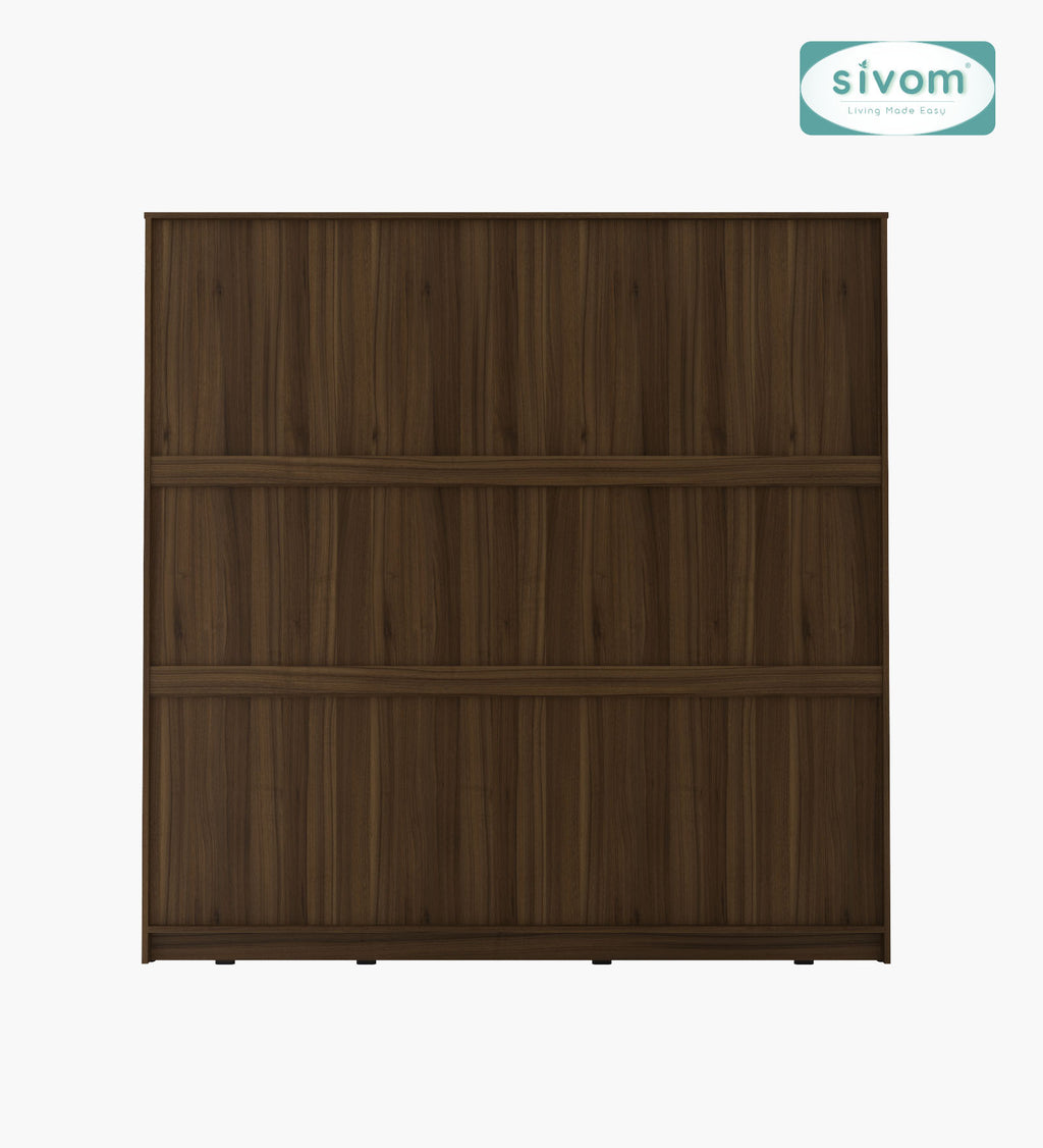 Sivom furniture SIVOM Oliver Multipurpose 4 Door Closet Engineered Wood 4 Door Wardrobe for Modern Homes | Elegant Design & Premium Finish