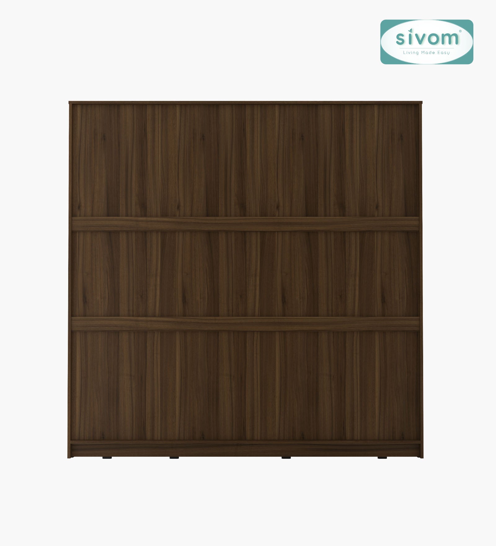 Sivom furniture SIVOM Oliver Multipurpose 4 Door Closet Engineered Wood 4 Door Wardrobe for Modern Homes | Elegant Design & Premium Finish