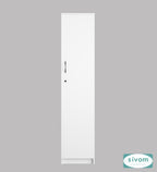 Sivom SIVOM Oliver Multipurpose 1 Door Wardrobe / Spacious 4 Shelves Engineered Wood 1 Door Wardrobe for Modern Homes | Elegant Design & Premium Finish
