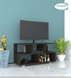 Sivom furniture SIVOM Olive Multipurpose TV Unit fits upto 43 inch with Storage Engineered Wood TV Entertainment Unit for Modern Homes | Elegant Design & Premium Finish