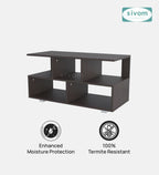 Sivom furniture SIVOM Olive Multipurpose TV Unit fits upto 43 inch with Storage Engineered Wood TV Entertainment Unit for Modern Homes | Elegant Design & Premium Finish