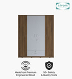 Sivom furniture SIVOM Oranch Multipurpose 4 Door Closet Engineered Wood 4 Door Wardrobe for Modern Homes | Elegant Design & Premium Finish