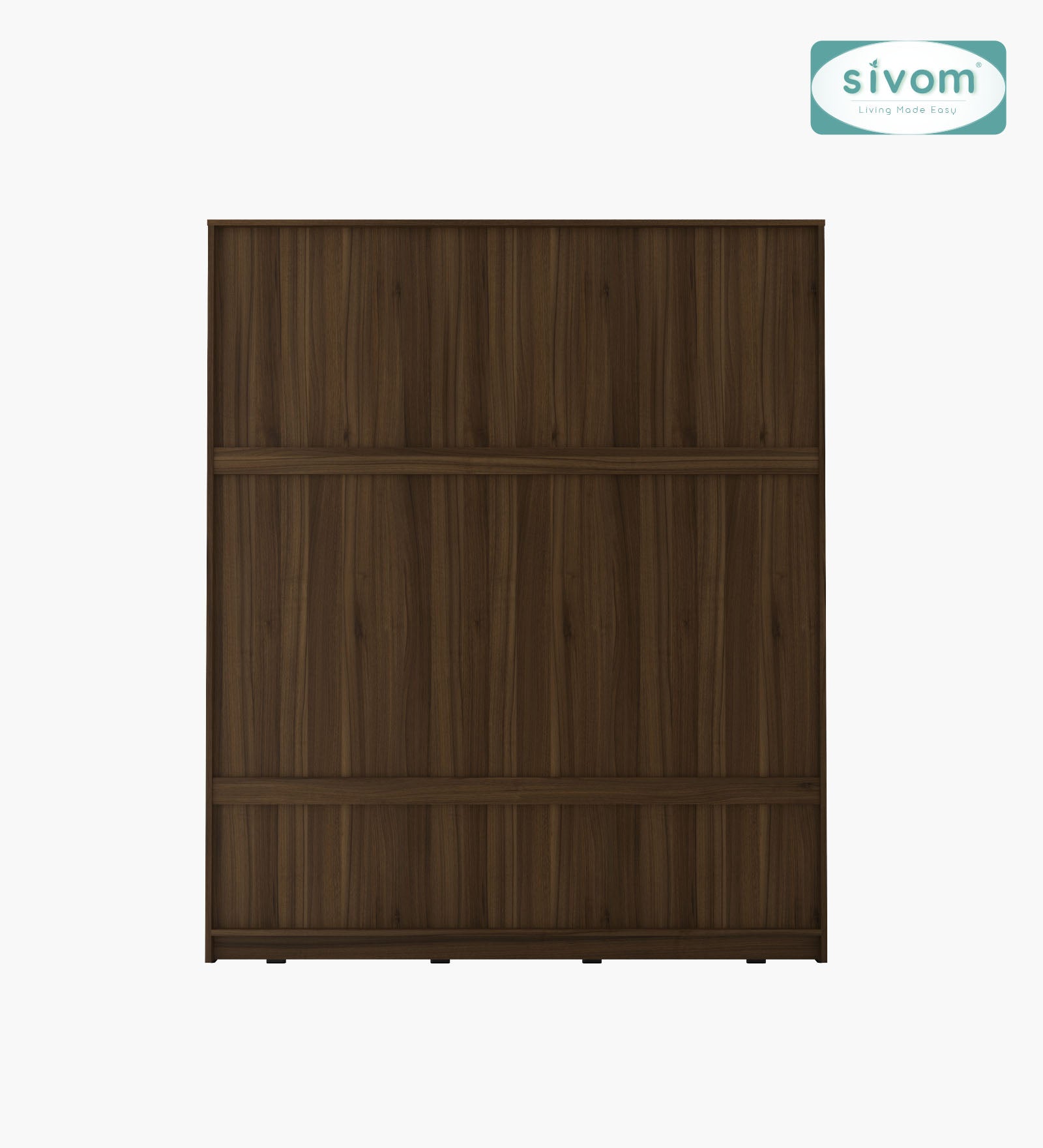 Sivom furniture SIVOM Oranch Multipurpose 4 Door Closet Engineered Wood 4 Door Wardrobe for Modern Homes | Elegant Design & Premium Finish
