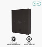 Sivom furniture SIVOM Oranch Multipurpose 4 Door Closet Engineered Wood 4 Door Wardrobe for Modern Homes | Elegant Design & Premium Finish