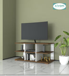 Sivom furniture SIVOM Orbit Multipurpose TV Unit fits upto 43 inch with Storage Engineered Wood TV Entertainment Unit for Modern Homes | Elegant Design & Premium Finish