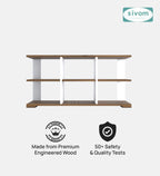 Sivom furniture SIVOM Orbit Multipurpose TV Unit fits upto 43 inch with Storage Engineered Wood TV Entertainment Unit for Modern Homes | Elegant Design & Premium Finish