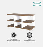 Sivom furniture SIVOM Orbit Multipurpose TV Unit fits upto 43 inch with Storage Engineered Wood TV Entertainment Unit for Modern Homes | Elegant Design & Premium Finish