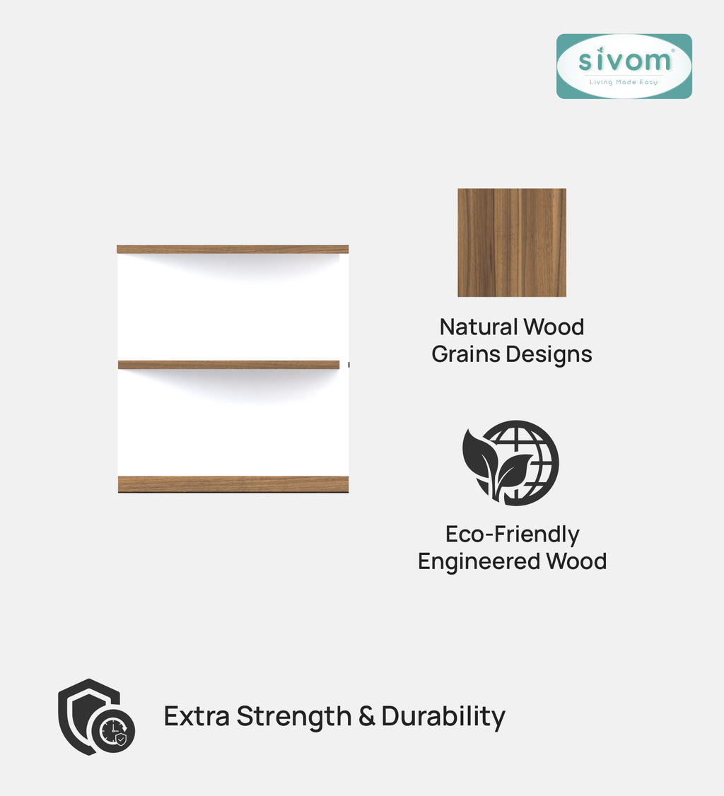 Sivom furniture SIVOM Orbit Multipurpose TV Unit fits upto 43 inch with Storage Engineered Wood TV Entertainment Unit for Modern Homes | Elegant Design & Premium Finish