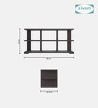 Sivom furniture SIVOM Orbit Multipurpose TV Unit fits upto 43 inch with Storage Engineered Wood TV Entertainment Unit for Modern Homes | Elegant Design & Premium Finish