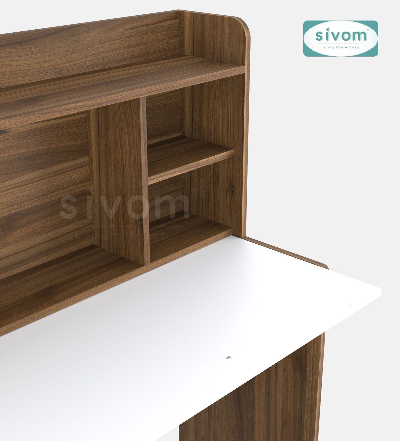 Sivom SIVOM Orian Multipurpose Study/Home/Office Table Engineered Wood Study Table for Modern Homes | Elegant Design & Premium Finish (Copy)