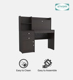 Sivom SIVOM Orian Multipurpose Study/Home/Office Table Engineered Wood Study Table for Modern Homes | Elegant Design & Premium Finish (Copy)