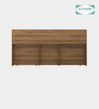 Sivom SIVOM Orient Modular Box Bed with Storage Engineered Wood King Box Bed for Modern Homes | Elegant Design & Premium Finish