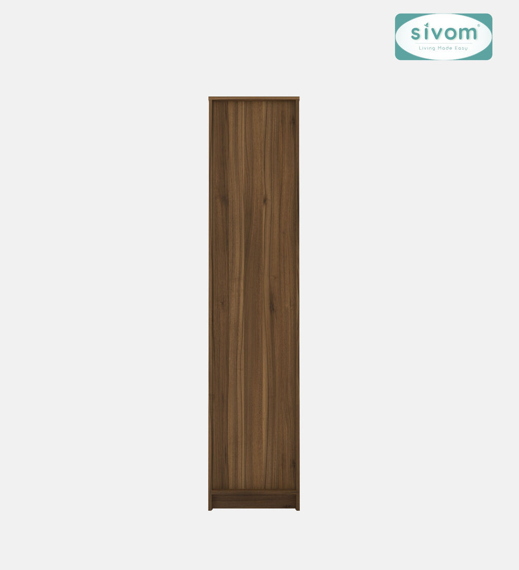 Sivom SIVOM Palette Multipurpose 1 Door Wardrobe / Spacious 4 Shelves with Drawer Engineered Wood 1 Door Wardrobe for Modern Homes | Elegant Design & Premium Finish