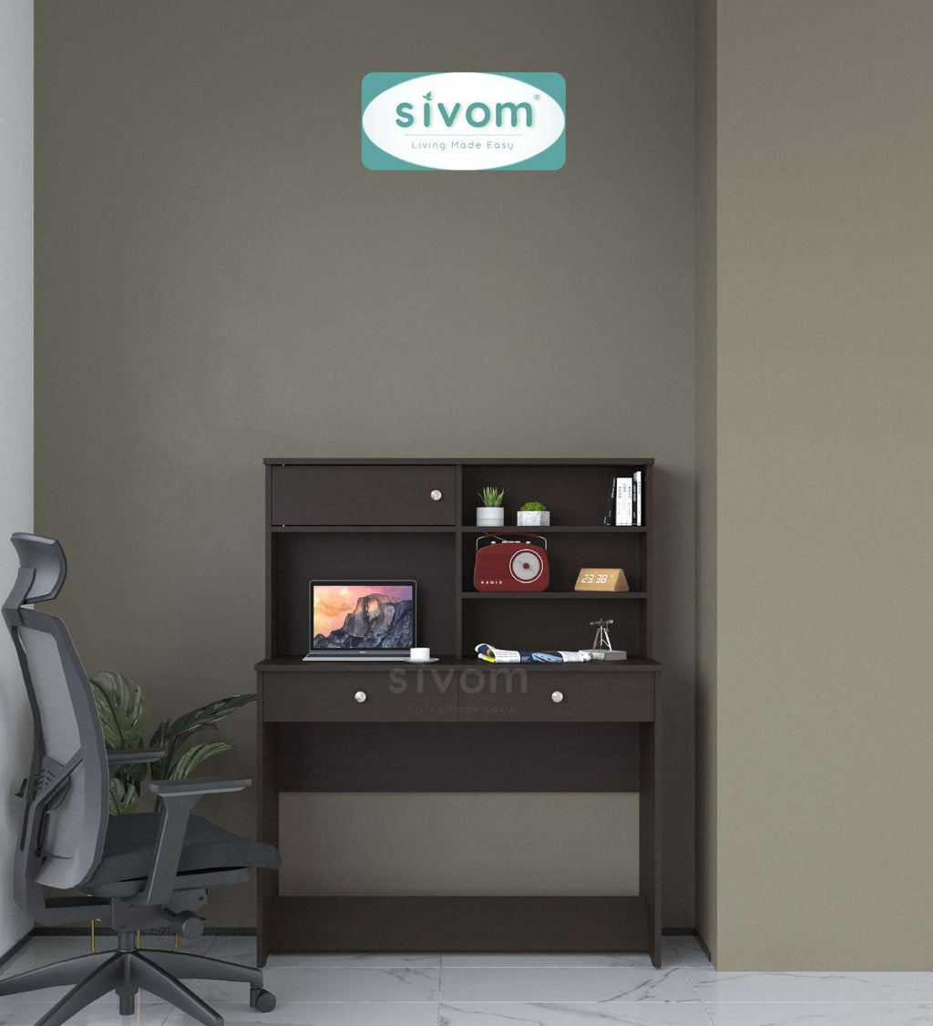 Sivom SIVOM Parker Multipurpose Study/Home/Office Table Engineered Wood Study Table for Modern Homes | Elegant Design & Premium Finish
