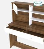 Sivom SIVOM Parker Multipurpose Study/Home/Office Table Engineered Wood Study Table for Modern Homes | Elegant Design & Premium Finish