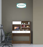 Sivom SIVOM Parker Multipurpose Study/Home/Office Table Engineered Wood Study Table for Modern Homes | Elegant Design & Premium Finish