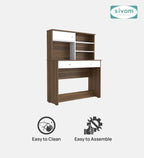 Sivom SIVOM Parker Multipurpose Study/Home/Office Table Engineered Wood Study Table for Modern Homes | Elegant Design & Premium Finish