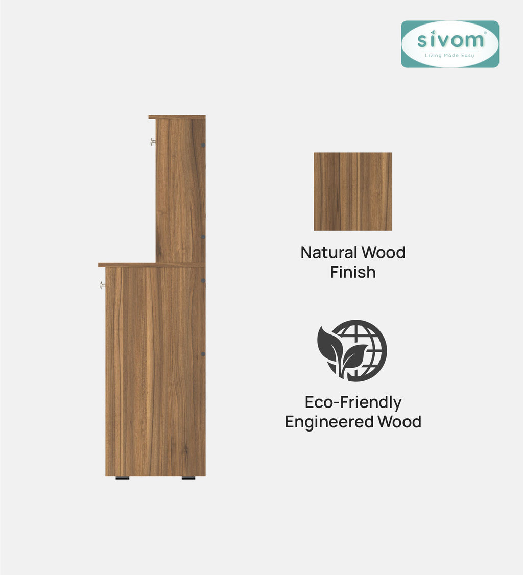 Sivom SIVOM Parker Multipurpose Study/Home/Office Table Engineered Wood Study Table for Modern Homes | Elegant Design & Premium Finish