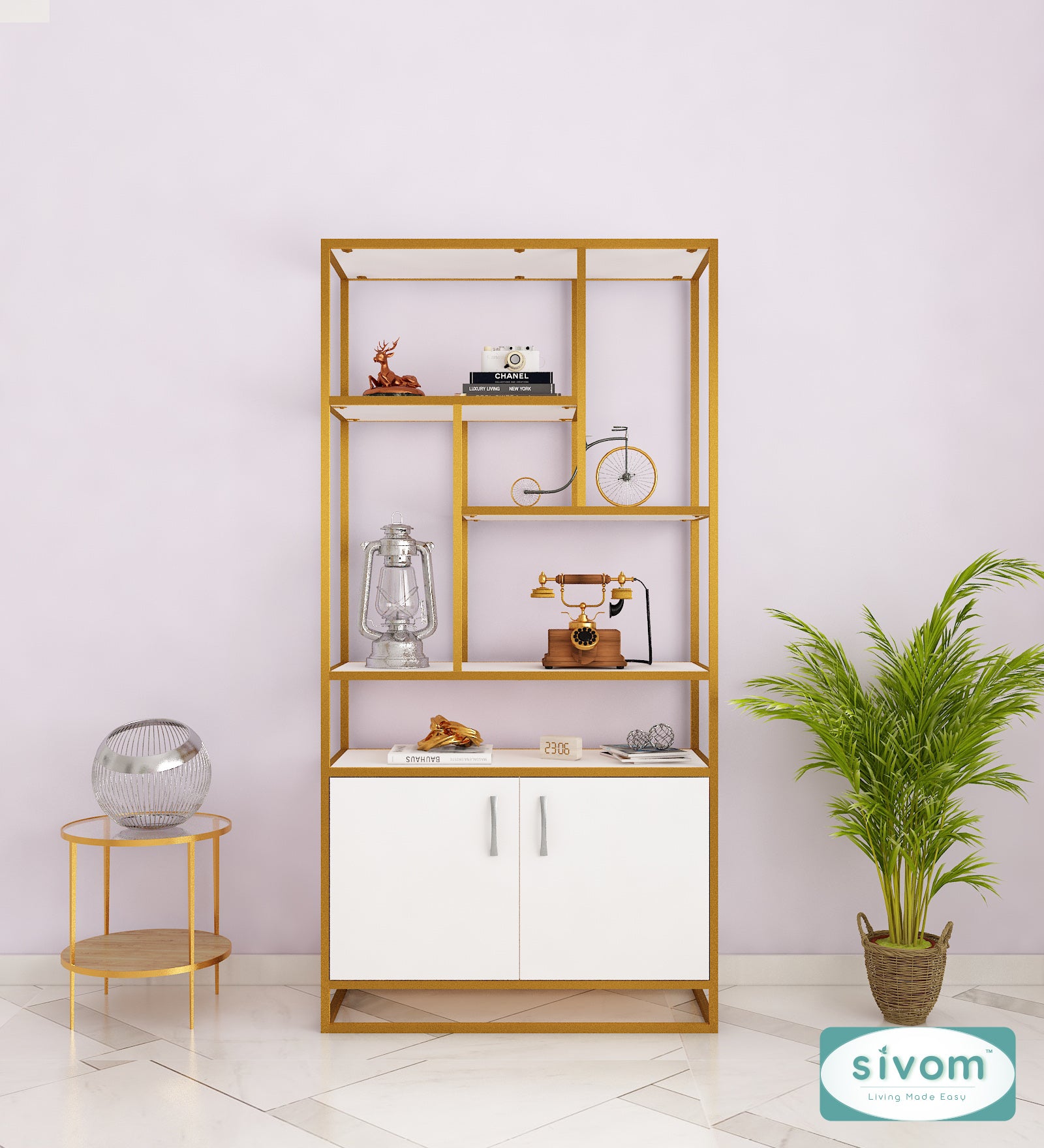 Sivom Sivom Ashley Display Unit for Modern Homes | Elegant Design & Premium Finish