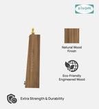 SIVOM Patio Multipurpose Storage Unit Engineered Wood Free Standing Cabinet for Modern Homes | Elegant Design & Premium Finish