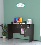 Sivom SIVOM Pearl Multipurpose Study/Home/Office Table Engineered Wood Study Table for Modern Homes | Elegant Design & Premium Finish