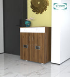 Sivom SIVOM PENSEL Engineered Wood Shoe Stand (, 6 Shelves, Knock Down) for Modern Homes | Elegant Design & Premium Finish