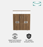 Sivom SIVOM PENSEL Engineered Wood Shoe Stand (, 6 Shelves, Knock Down) for Modern Homes | Elegant Design & Premium Finish