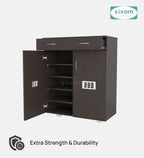 Sivom SIVOM PENSEL Engineered Wood Shoe Stand (, 6 Shelves, Knock Down) for Modern Homes | Elegant Design & Premium Finish