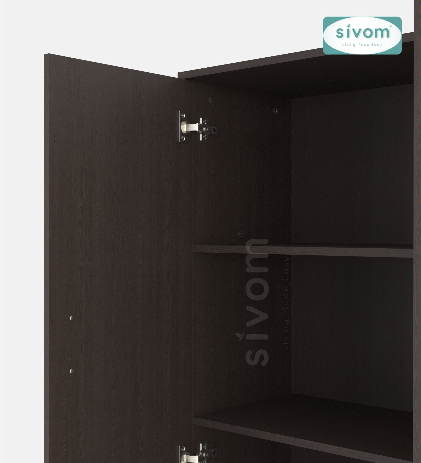 Sivom SIVOM PETAL Multipurpose Storage Drawer/Study/Home/Office Engineered Wood Close Book Shelf for Modern Homes | Elegant Design & Premium Finish (Copy) (Copy) (Copy) (Copy) (Copy) (Copy)