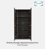 Sivom SIVOM PETAL Multipurpose Storage Drawer/Study/Home/Office Engineered Wood Close Book Shelf for Modern Homes | Elegant Design & Premium Finish (Copy) (Copy) (Copy) (Copy) (Copy) (Copy)