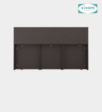 Sivom SIVOM Phoenix Modular Box Bed with Storage Engineered Wood Queen Box Bed for Modern Homes | Elegant Design & Premium Finish