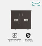 Sivom SIVOM PLATO Engineered Wood Shoe Stand (, 6 Shelves, Knock Down) for Modern Homes | Elegant Design & Premium Finish