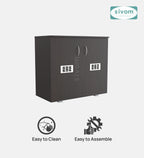 Sivom SIVOM PLATO Engineered Wood Shoe Stand (, 6 Shelves, Knock Down) for Modern Homes | Elegant Design & Premium Finish